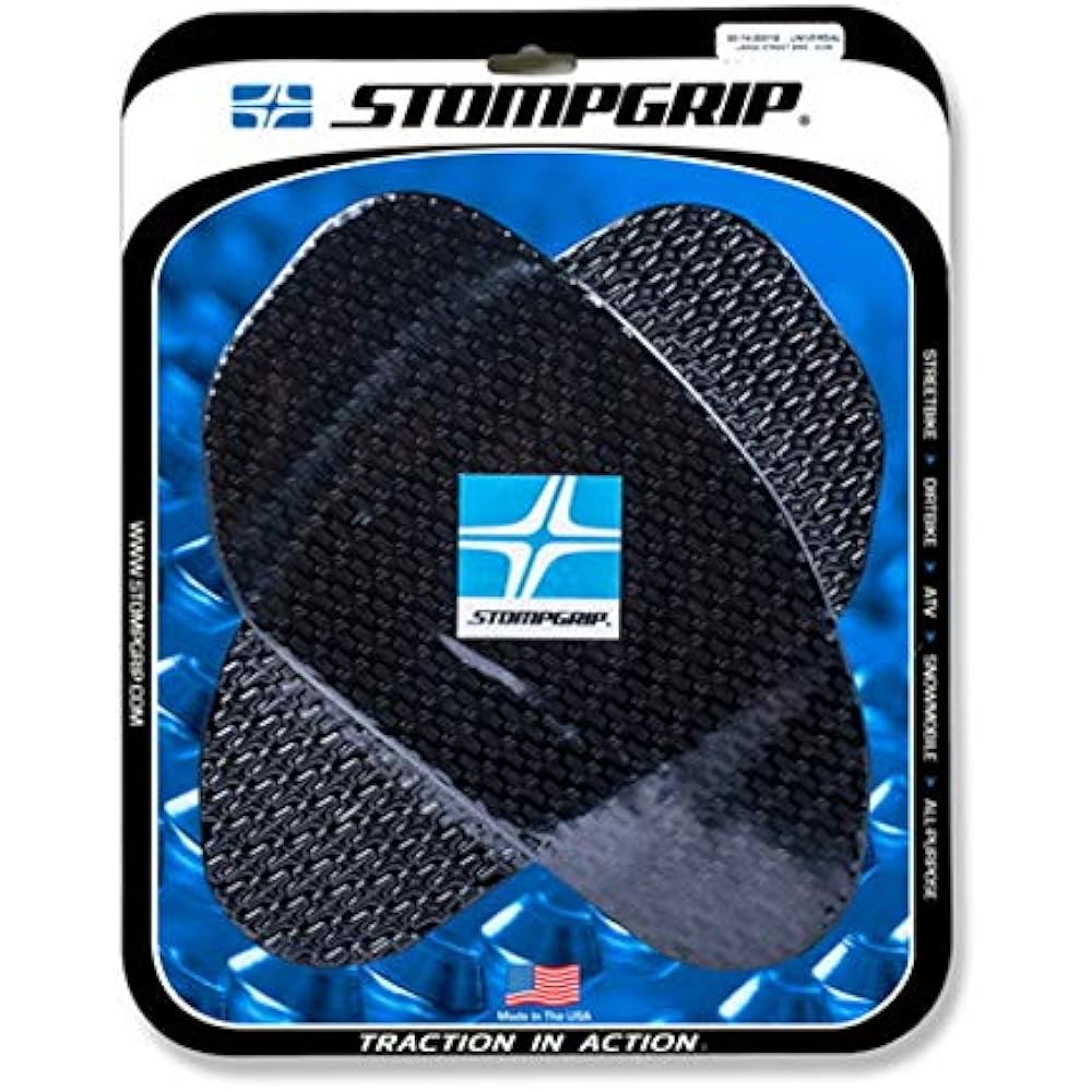 STOMPGRIP Traction Pad Tank Kit General Purpose 17x30cm Large ICON Black 50-14-0001B