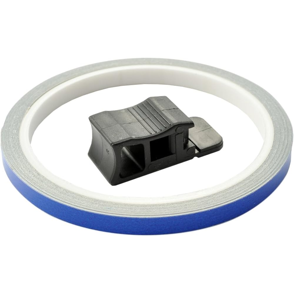 Daytona PROGRIP Motorcycle Rim Sticker 7mm x 6m (18 inch approx. 4 laps) Wheel Tape Red 98016