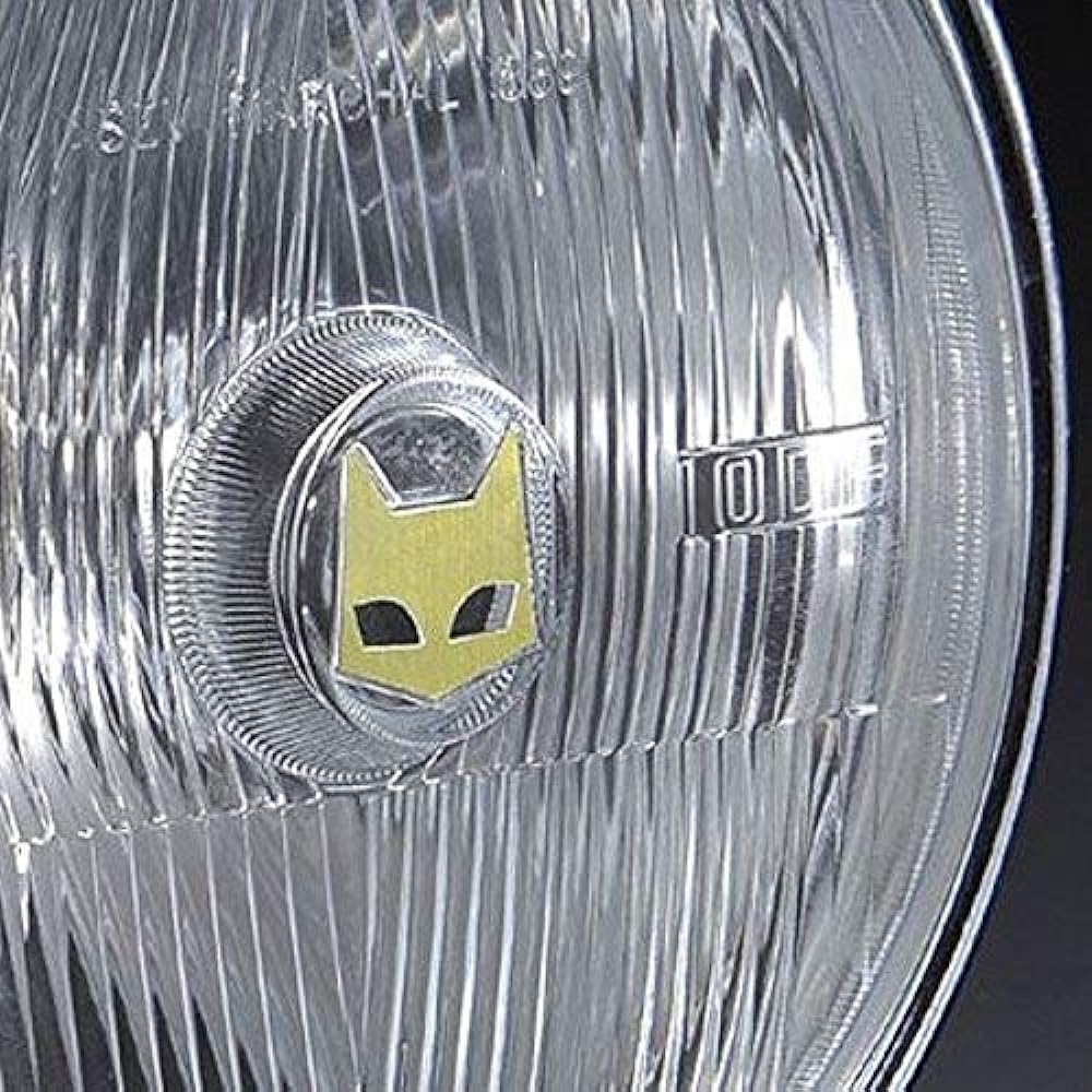 Marshall Headlight 889 Driving Lamp Full Kit Universal Clear Lens Black Case