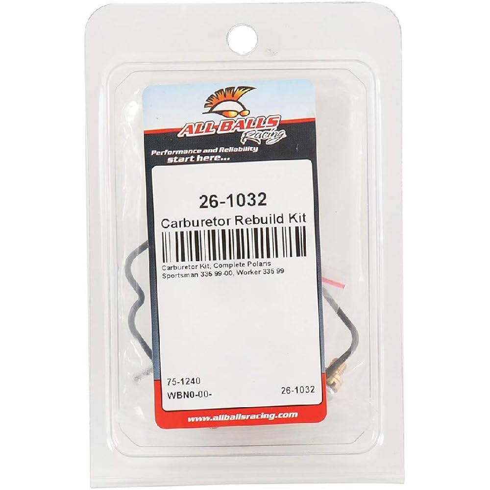 All Balls 26-1032 Carburetor Repair Kit (26-1032 Polaris Sportsman 335 1999-2000)