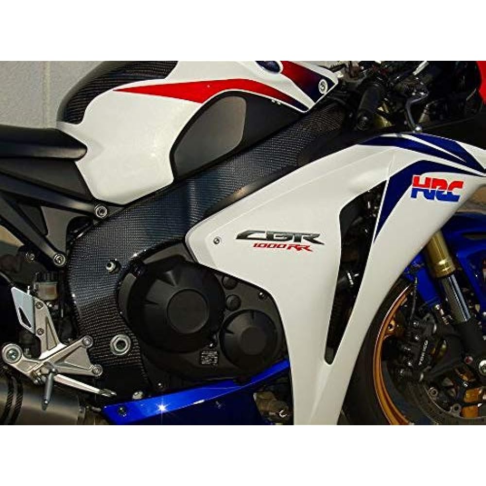 CLEVER WOLF Racing Frame Cover Carbon Plain Weave CBR1000RR (08-11)