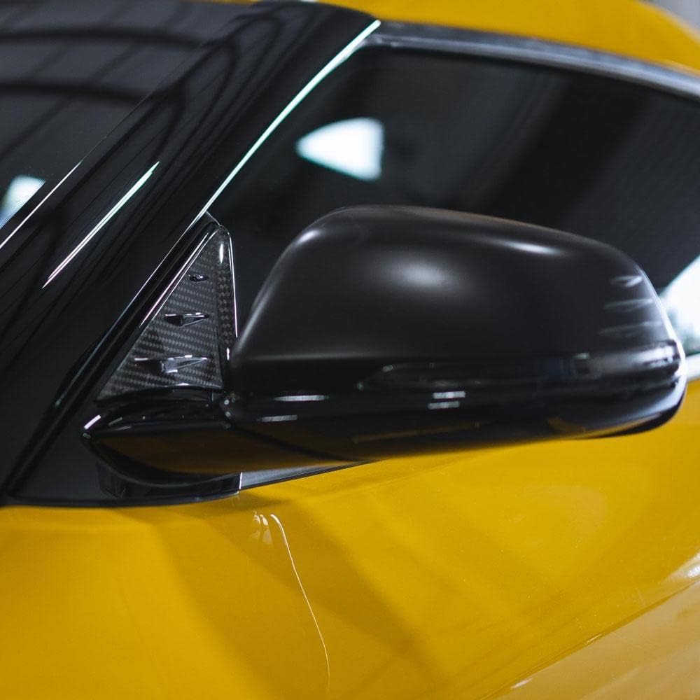 VERUS ENGINEERING: A0218A: Anti-buffeting window deflector: GR Supra: A90/A91: Made of dry carbon