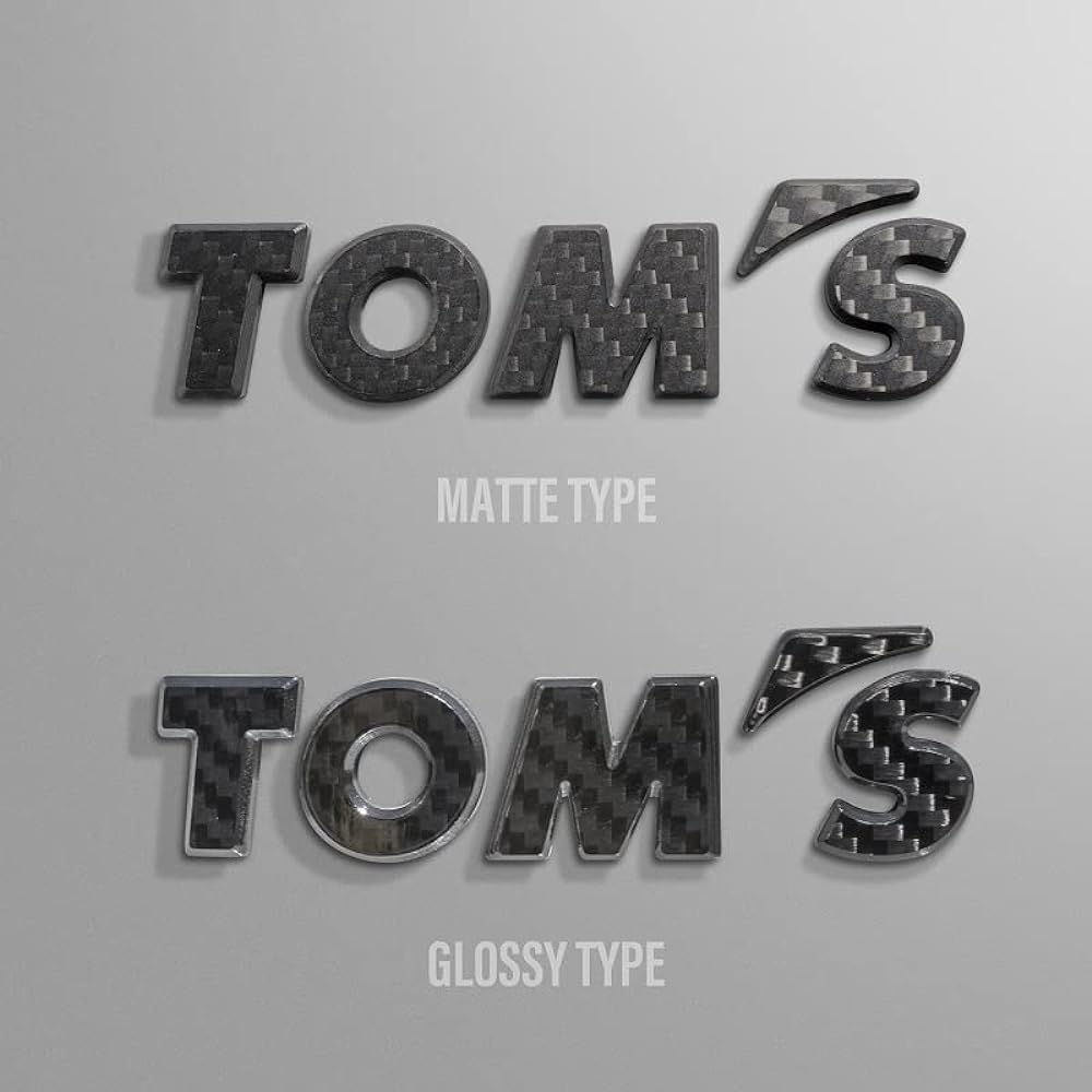 TOMS TOM’S Emblem Dry Carbon Matte Type 08233-TS005