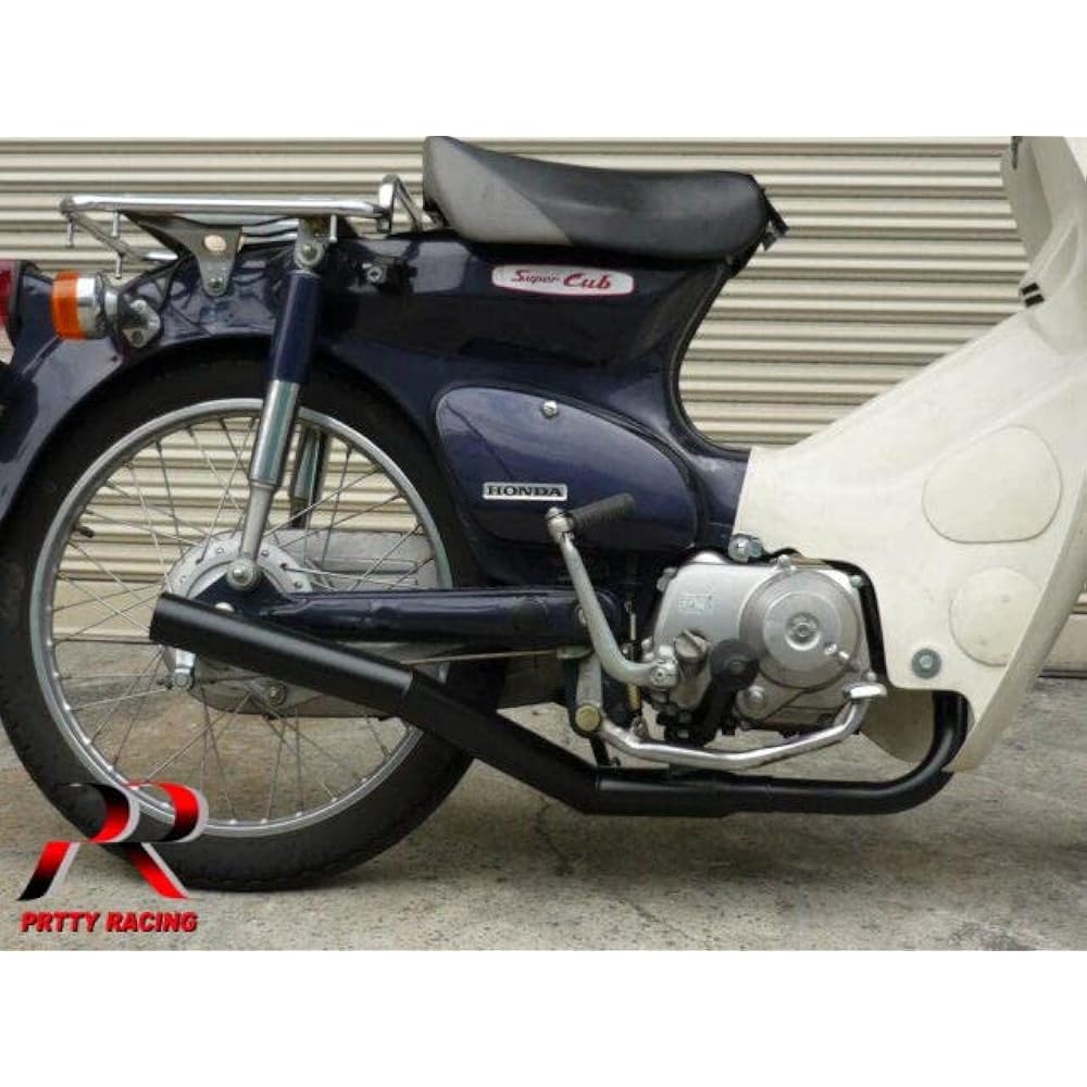 PRETTY Short Tube Black Scarf for Super Cub 50cc