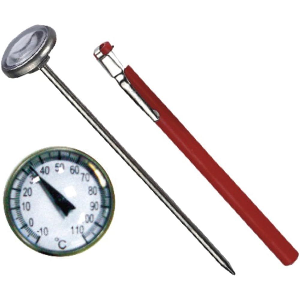 JTC Bar Thermometer Analog A/C Air Conditioner Thermometer Analog Display Temperature Measurement Air Conditioner Vent JTC4601