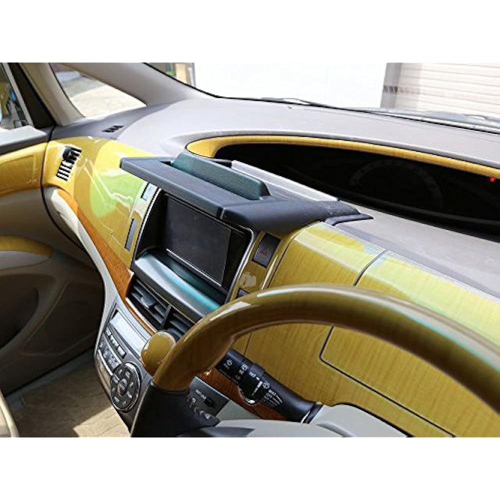 Aero Navi Visor 50 Estima (front, middle, and late) Ver.2 Grain BK