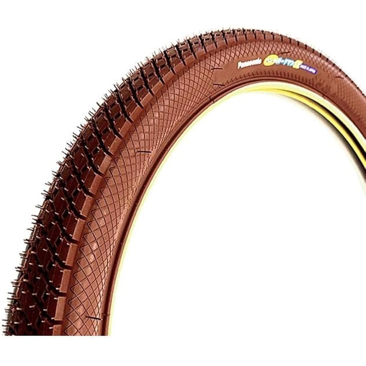 Panaracer Panasonic 8H2020-PGM-T2 Punk Guardman α Tire Brown/Brown Side 20×2.00