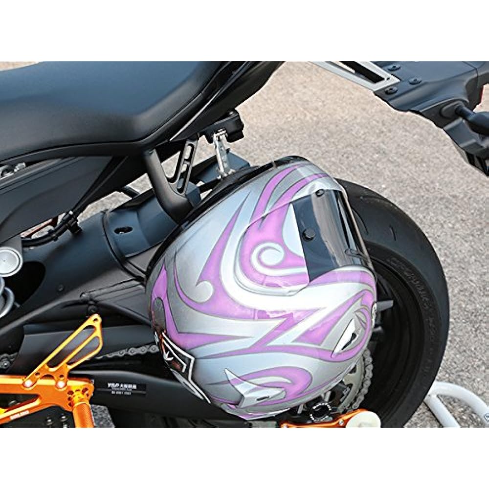 BABY FACE Helmet Lock Aluminum Black YZF-R6(17-) 009-LCY06BK
