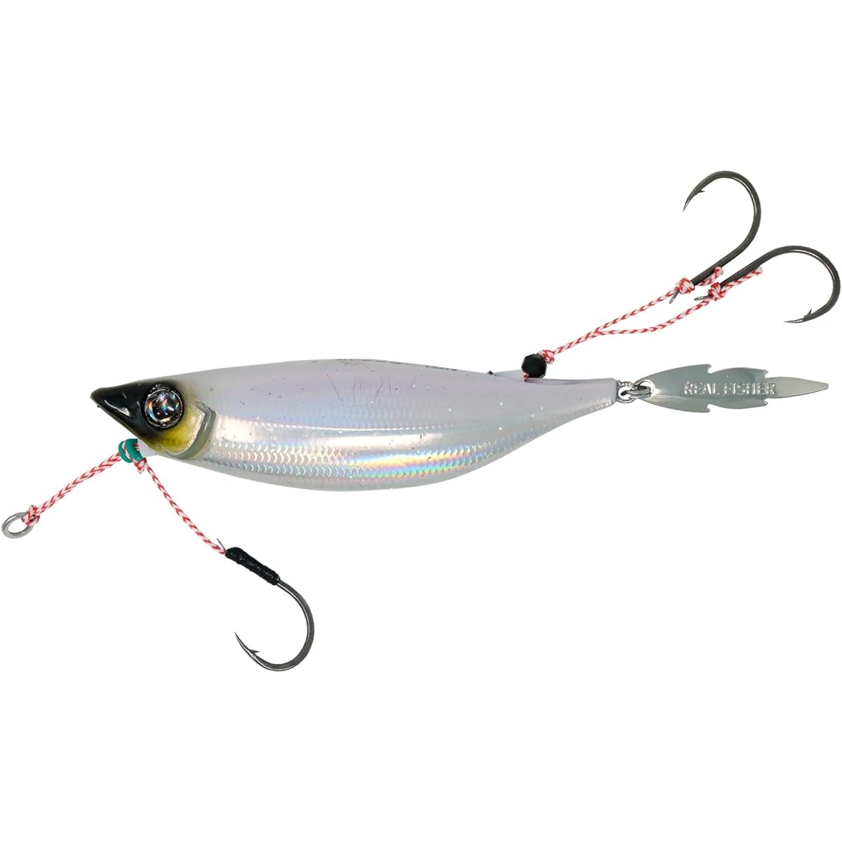 Real Fisher REAL FISHER Ajigo Slow 100g Full Silver
