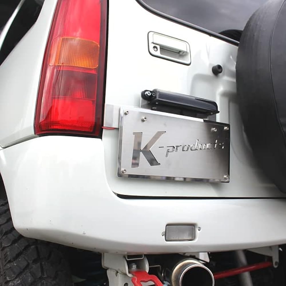 Jimny Number Moving Kit A No Drill Required No Drilling Type Number Light