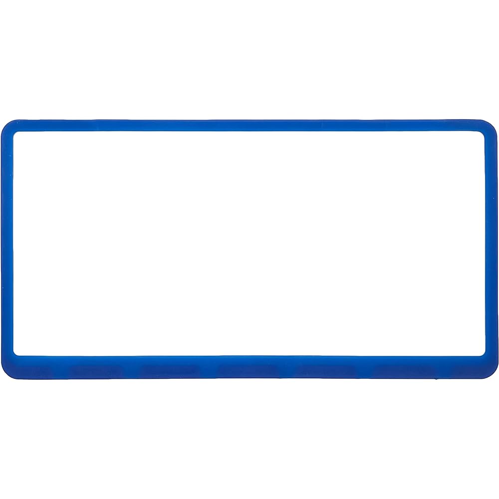 BRAITH Silicone Number Frame Red BX-432