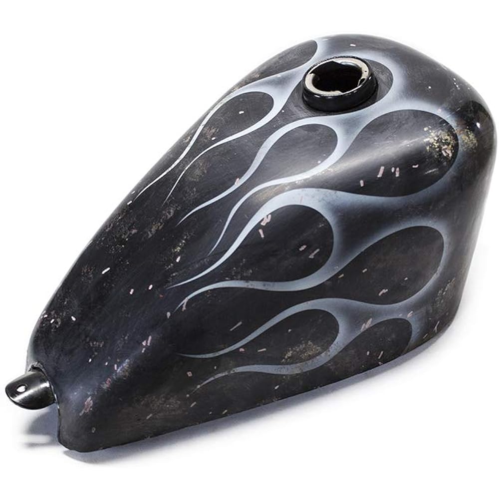 MOTOR ROCK × SHALLOW Aging Painted Sportster Tank MR-SM075