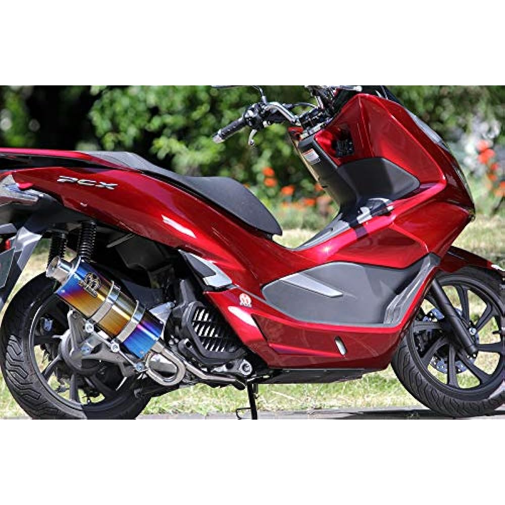 Special Parts Tadao (SP TADAO) Full Exhaust PCX125 (18-) JF81 Pure Sports Silent Version Titanium Blue JMCA Government Certification PURESPORT SilentVersion TitanBlue PC1-GE-36