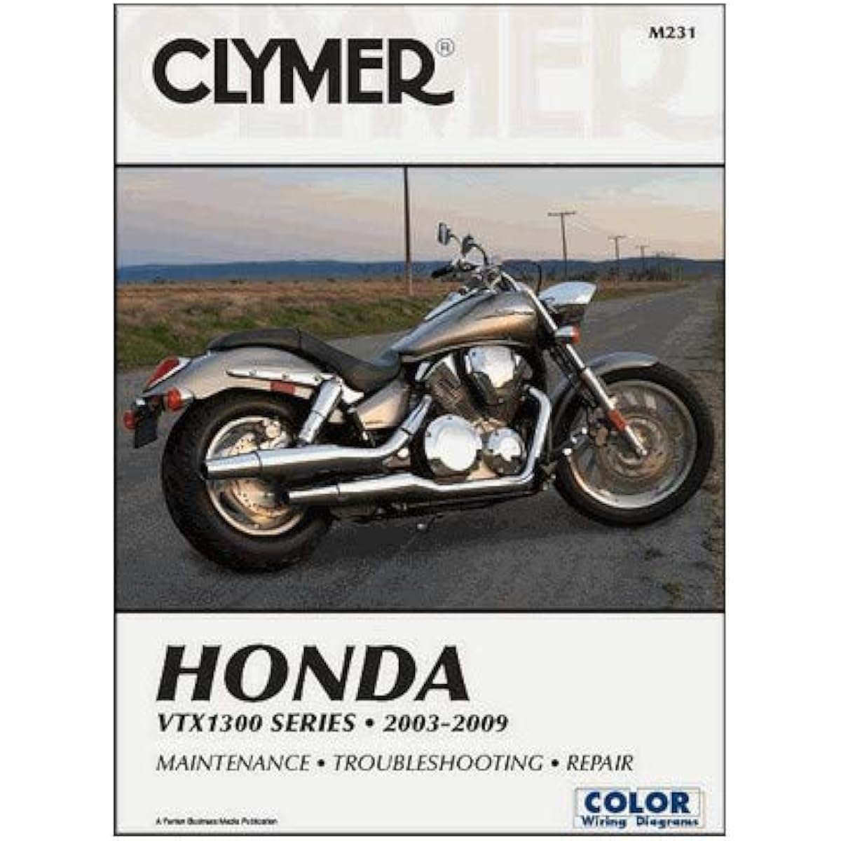 Climmer Repair Manual for Honda VTX1300 C / R / S / T 03 - 09
