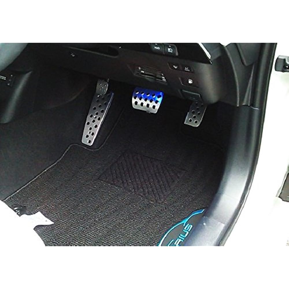 Ducks Garden Original Foot Aluminum Pedal Set Plus KTC Driver Designed for the 50 Series Prius 50, PHV, 50 Series
