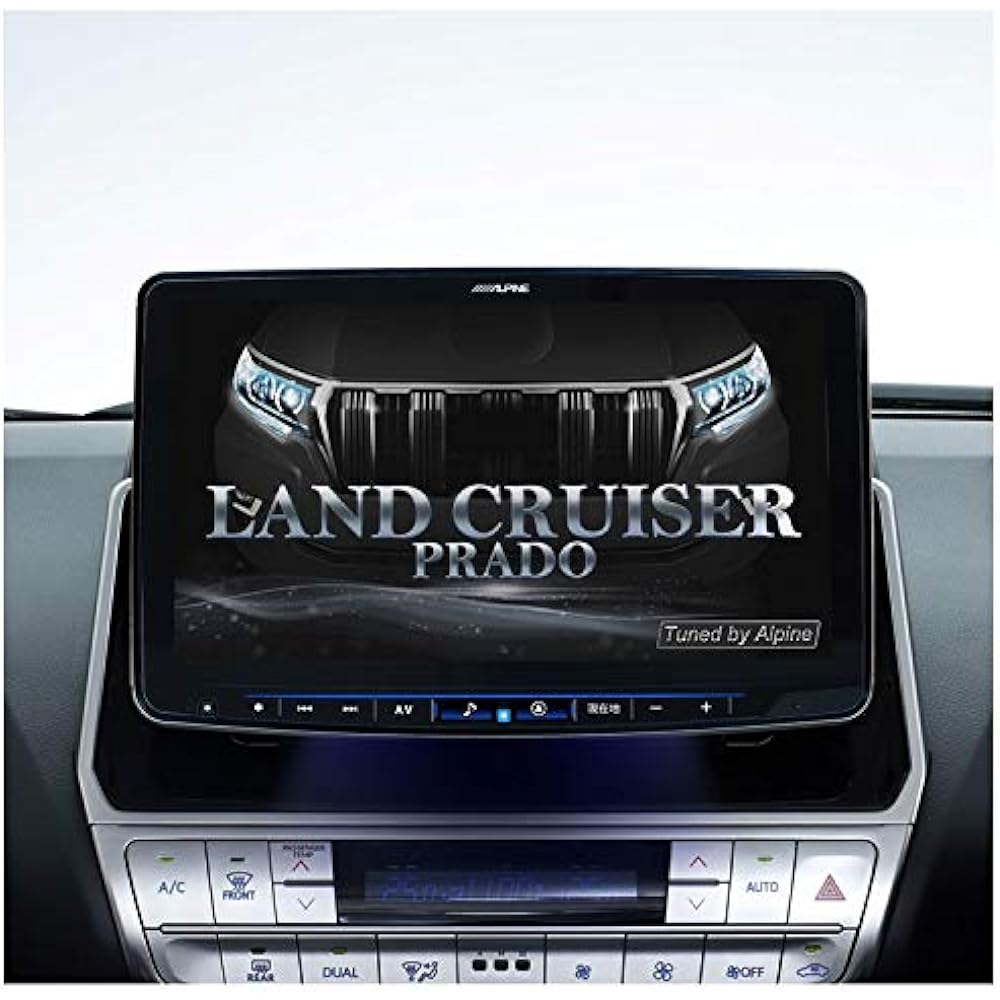 ALPINE Car navigation installation kit for XF11 series Land Cruiser Prado (2017.9-present) KTX-XF11-LP-150-L
