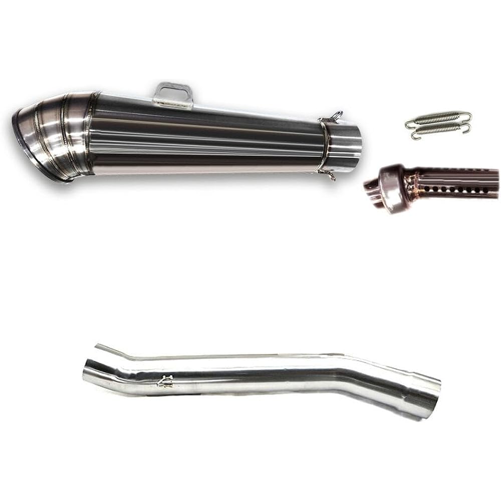 Inazuma 400 1997-2001 LCIPARTS GP Stainless Slip-On Muffler