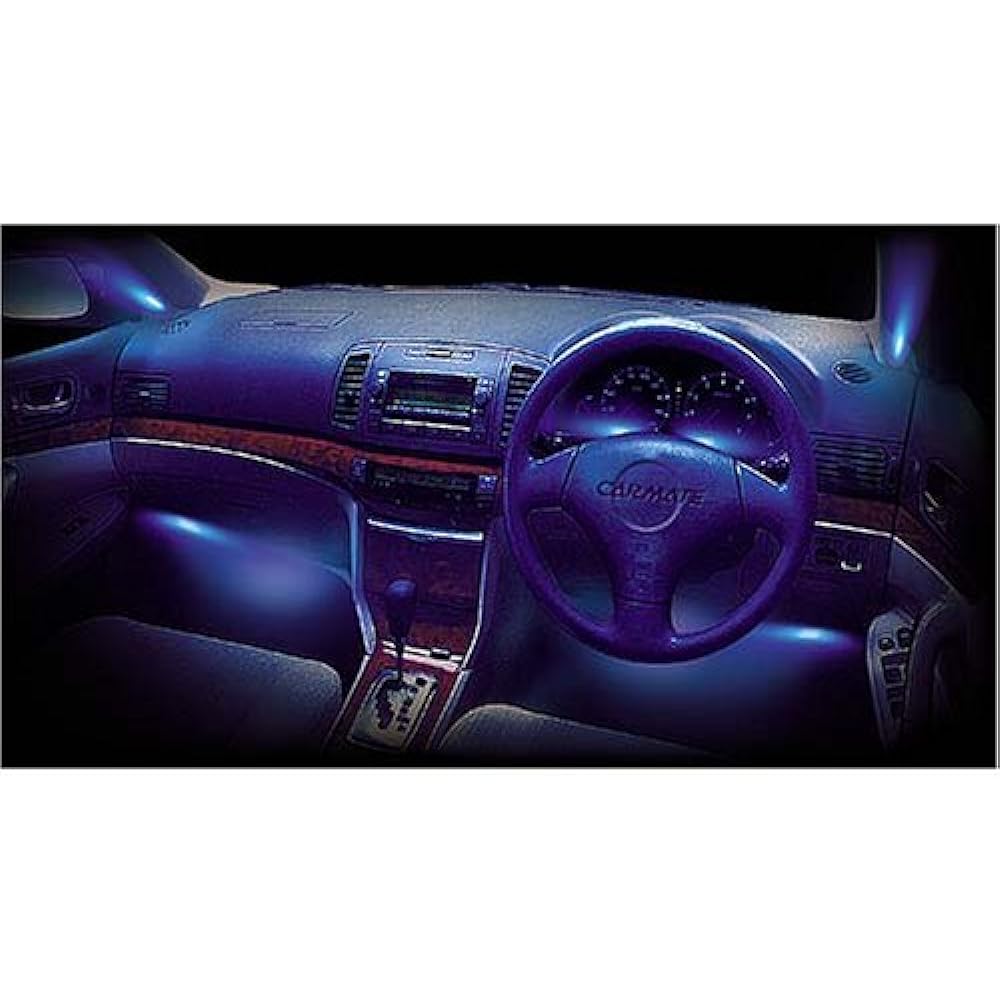 Carmate Car Illumination LED 8 Series Micro Black/Pluclear NZ733