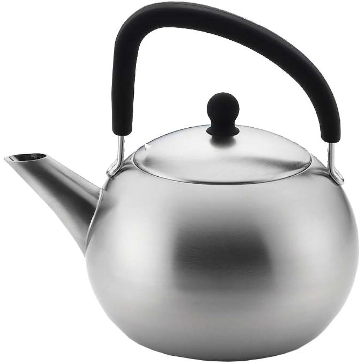 Kobo Aizawa Silicone Handle Kettle Black Pepper 200V 2.3L Satin 70317