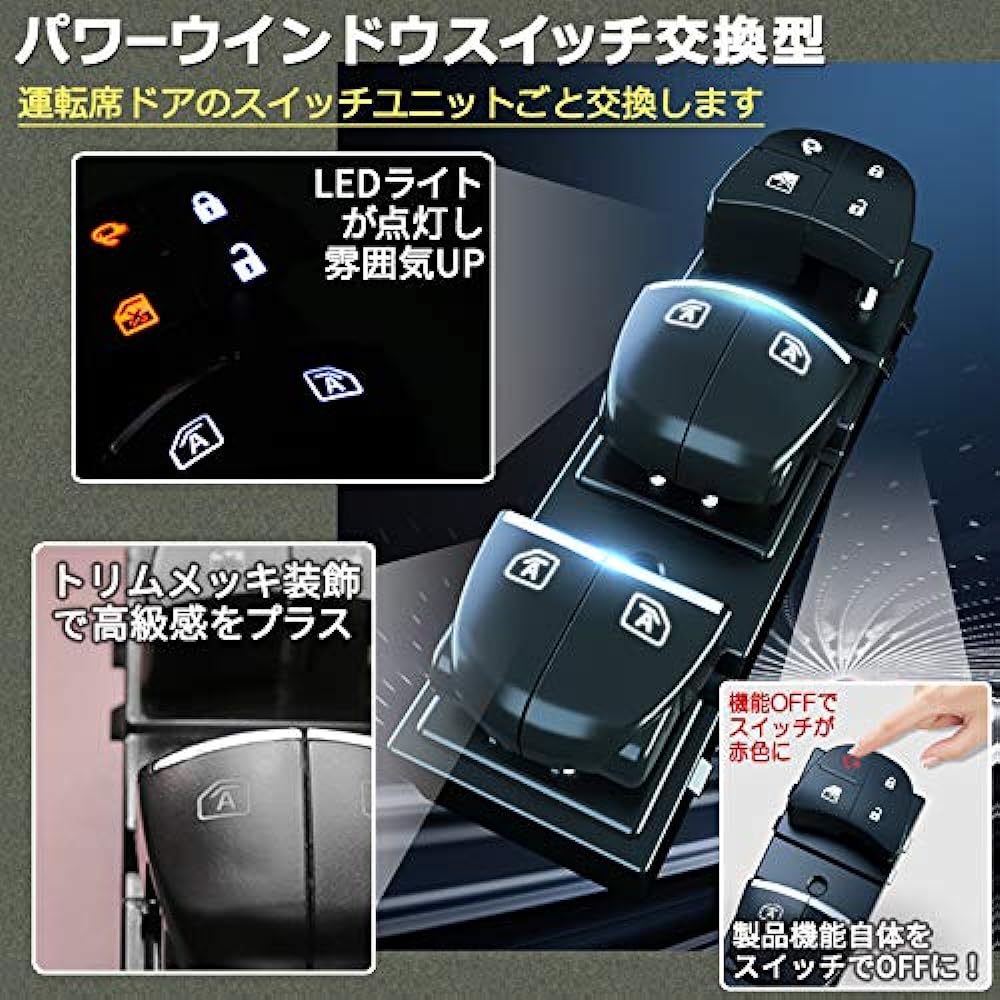 Serena C27 Previous Period Key Lock Interlocking Auto Power Window + Door Mirror Auto Storage Kit (Auto Power Window + Door Mirror Auto Retract)