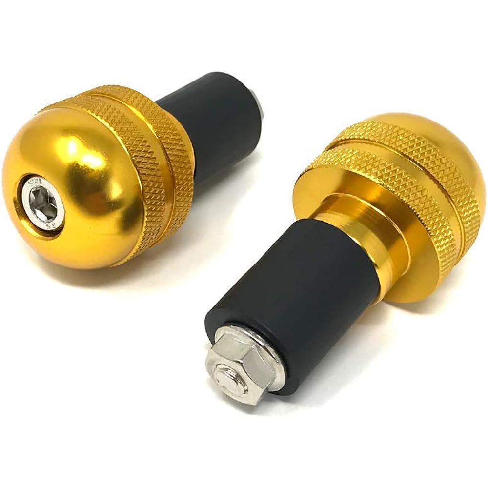 Motorcycle Bur End weight Global oxidation black 22mm 7/8 inch handlebar