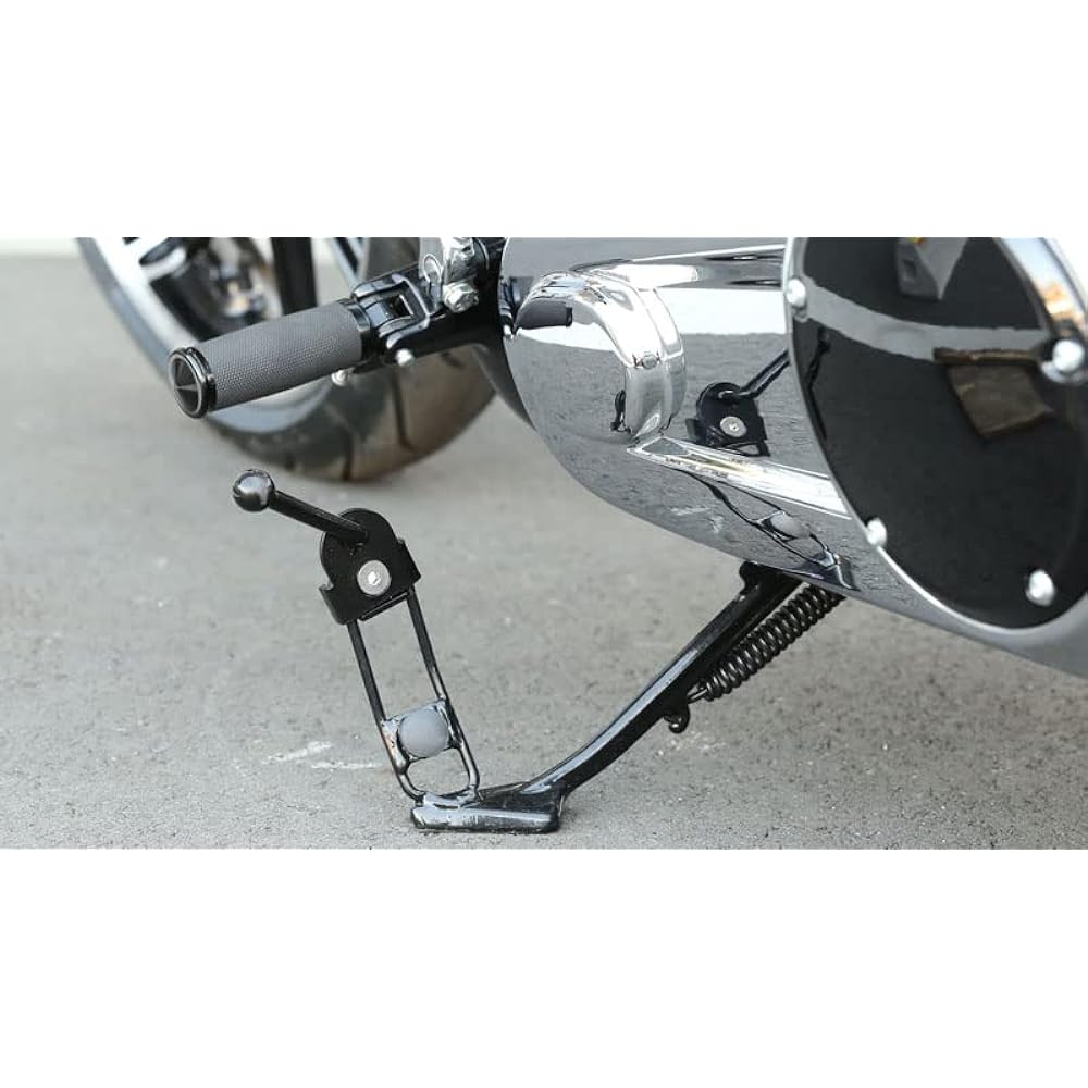 Kijima Motorcycle Bike Parts Side Stand Extension Black FXBR 2018~ HD-03129