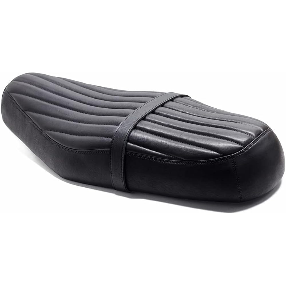 Genuine leather seat black MR-SM088 for MOTOR ROCK W650/400/800