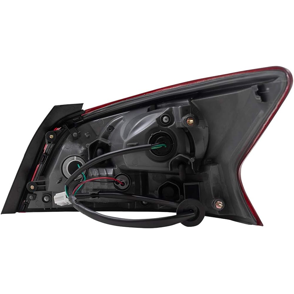 BROCK replacement driver light tail tail lens lens lens with red edge trim