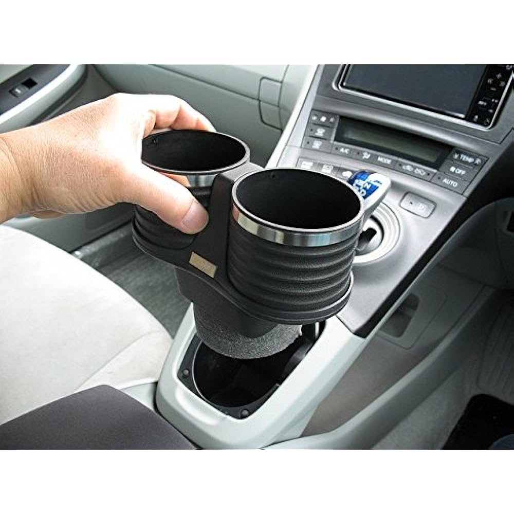 ALCABO Drink Holder Black Cup Toyota Prius ZVW30 Right Handle AL-T116B