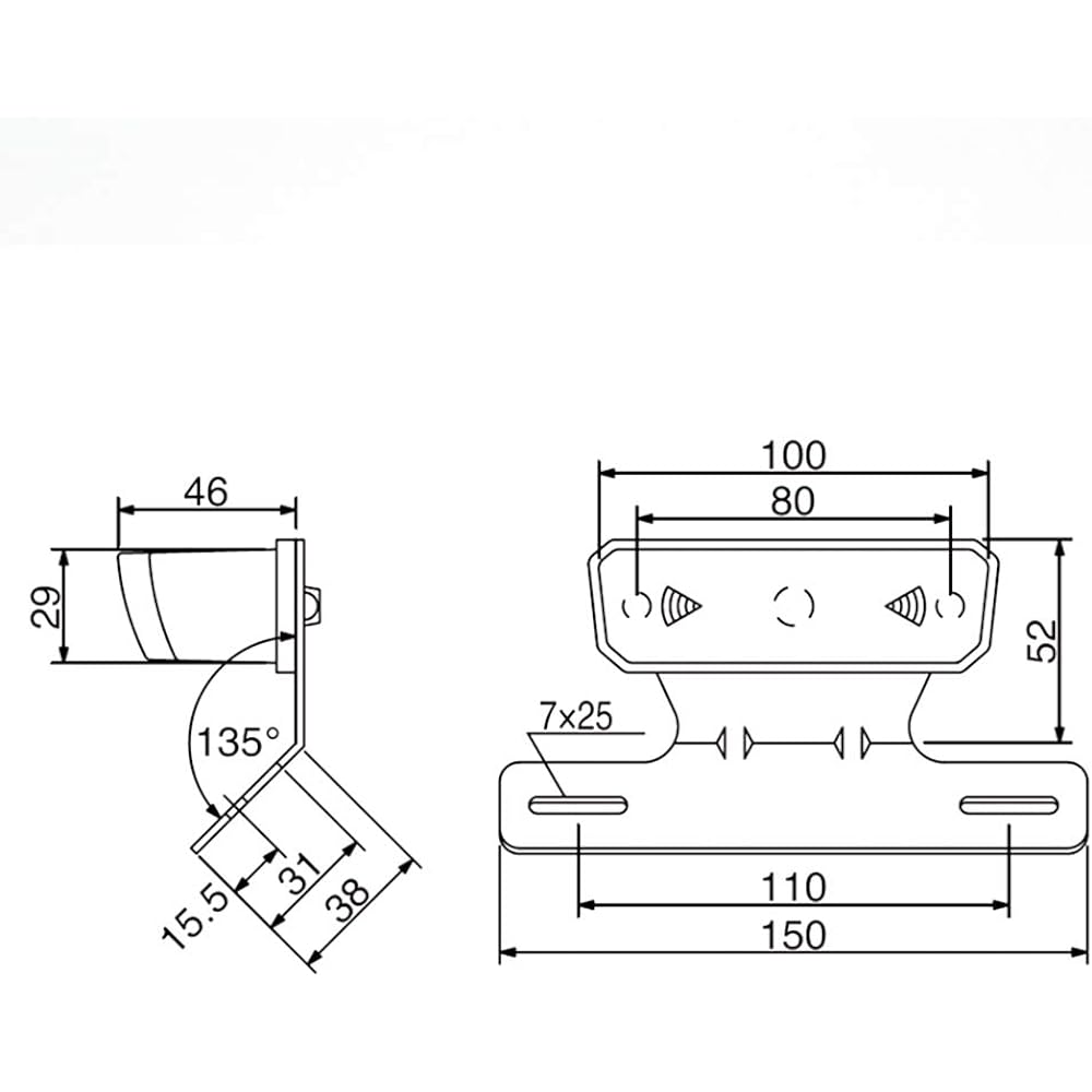 HURRICANE Tandem Grip Kit (Black/Red Lens) FTR HA6485BR