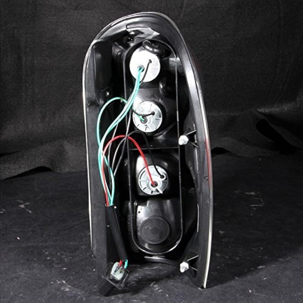 SPPC Black Eurotail Light Assembly Set for Jeep Liberty -Pair) Driver left side and passenger seat replacement