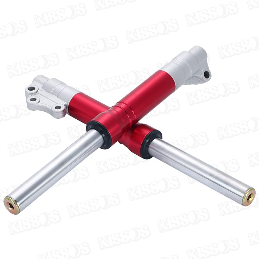 Front Fork Left Right Set External Product Jog JOG 50 90 Bike General Purpose (Red)
