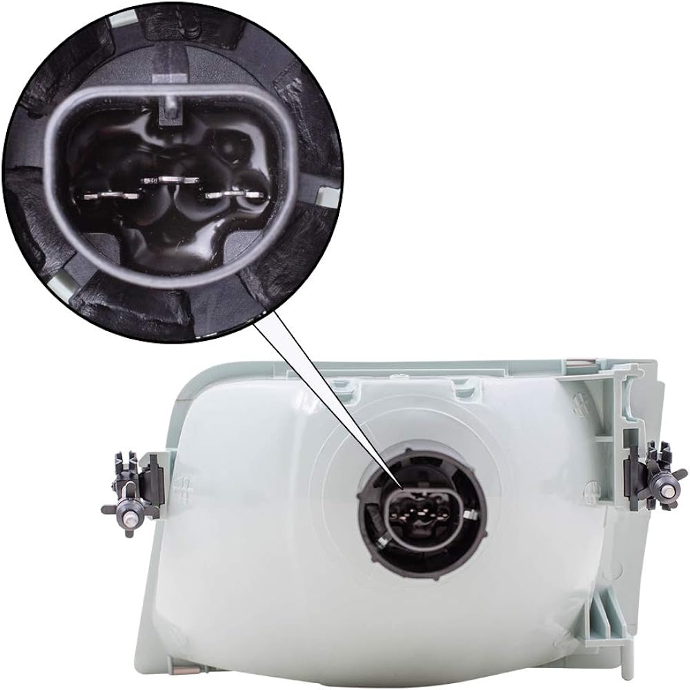 Headlight headlamp driver seats and passenger seat replacement 93-97 Ford Ranger Pickup Truck F37Z13008B F37008A