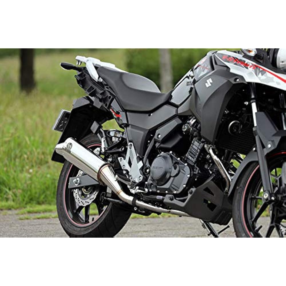 Special Parts Tadao (SP TADAO) Slip-on V Strom 250 (17-) JMCA Government Certified Power Box POWERBOX Silencer VS2-PB-01