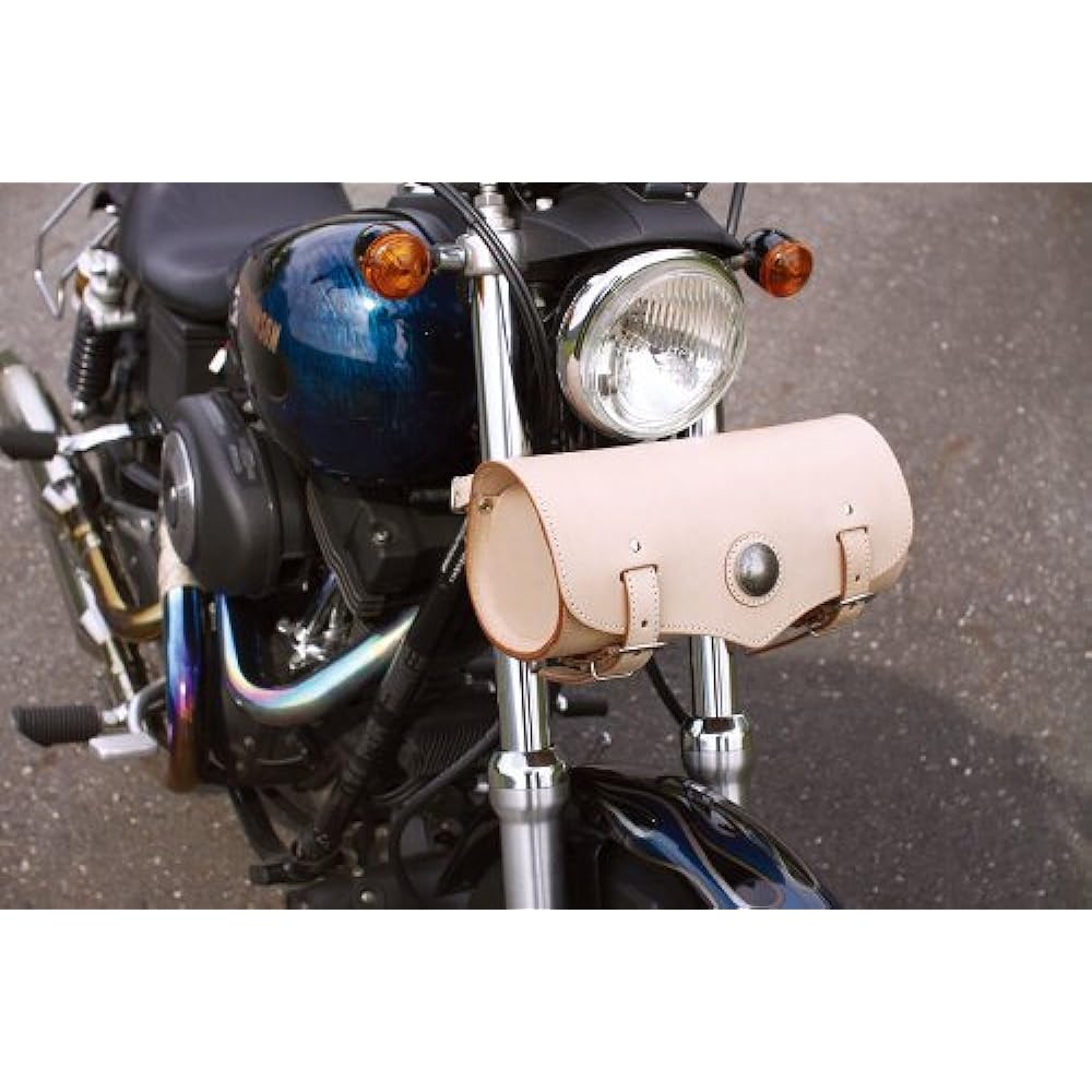 DEGNER Tool Bag Leather 4mm Thick L Size 28.5xφ12cm Tan TB-3G