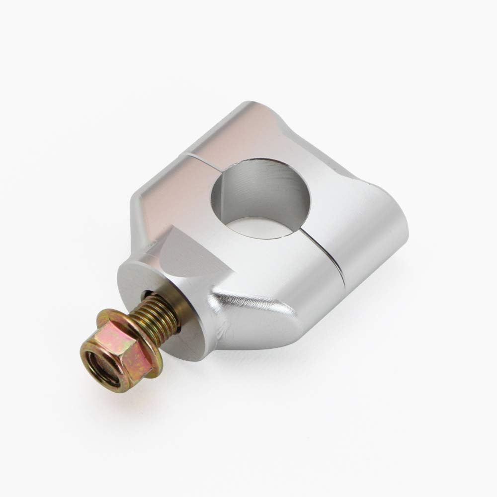 Handle Post Silver Billet Aluminum Machined Aluminum CNC Ape Monkey Gorilla Shary Dax R&P CP1353-SL