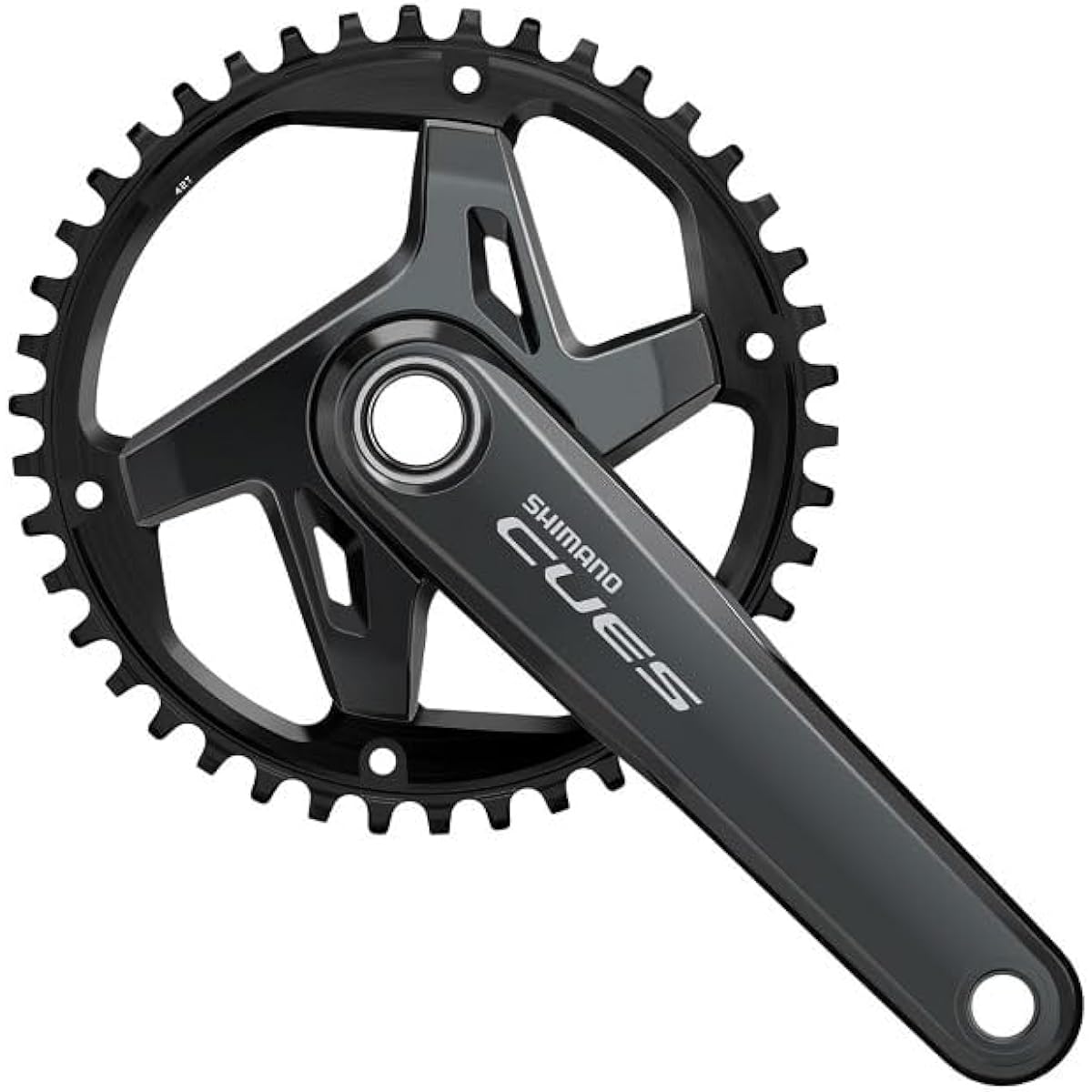 SHIMANO CUES Front Chainwheel FC-U8000-1 Without Chain Guard Crank Length/170mm 42T 9/10/11S EFCU80001CXB2X