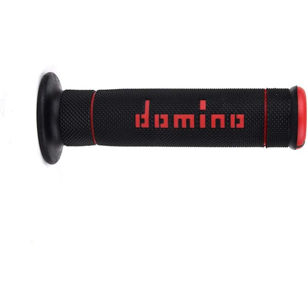 Domino Trials Handlebar Grips Red & Black Beta Sherco Gas by Domino