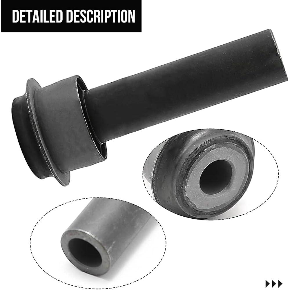 Body Bushing Engine Cradle Subframe Cross Member 08-15 Nissan Rogue Juke Leaf Extra Renault Coles Front Rear left and right (set of 4)