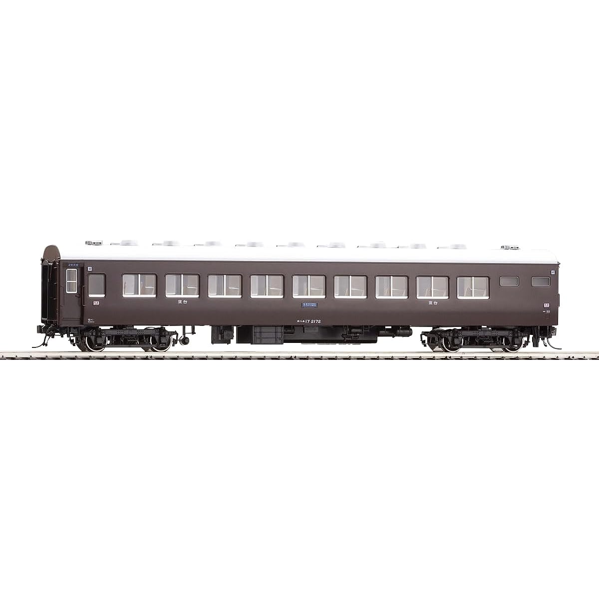 TOMIX HO Gauge Ohane 17 Type Electric Heating/Brown HO-5020 Railway Model Passenger Car