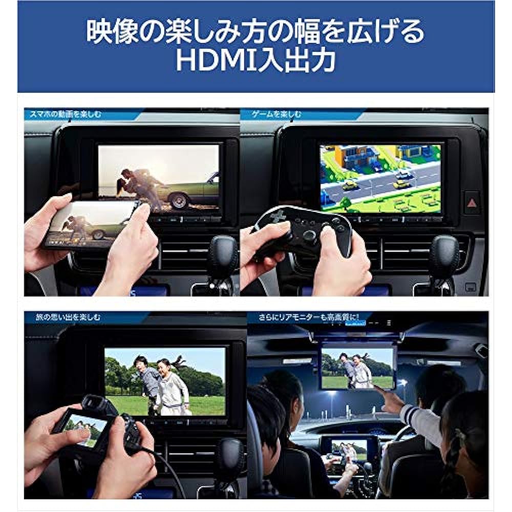 Pioneer Car Navigation AVIC-RW511 7 Inch 200mm Wide Raku Navi Free Map Update Full Seg Bluetooth USB HDMI HD Image Quality Carrozzeria