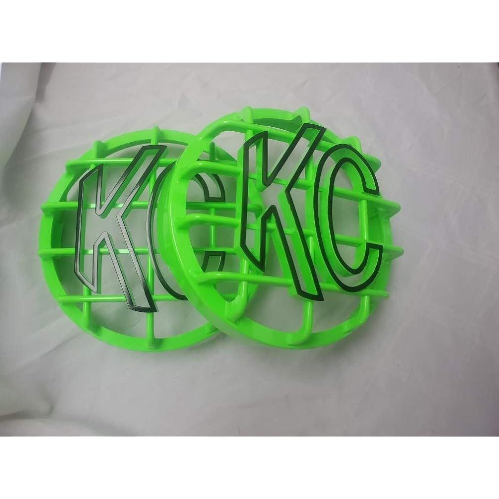 KC HILITES KC Light Cover 6 inch Grill Guard Neonouen Black (not for Apollo)