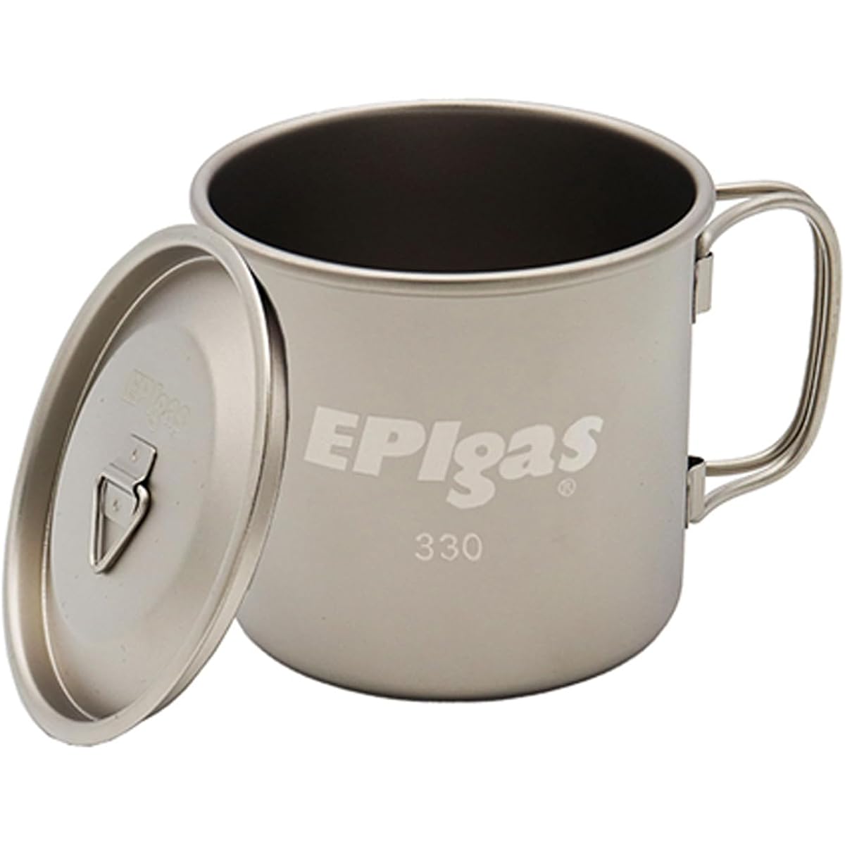 EPI Single Titanium Mug Cover Set T-8114 Silver