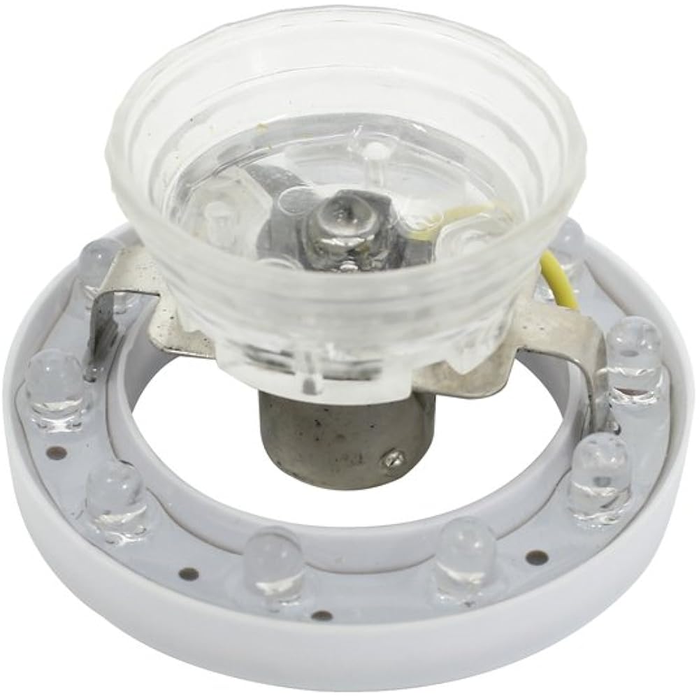 Tsuchiya Yak Marker Lamp LED Unit Clear Reflector 24V Green CE-4