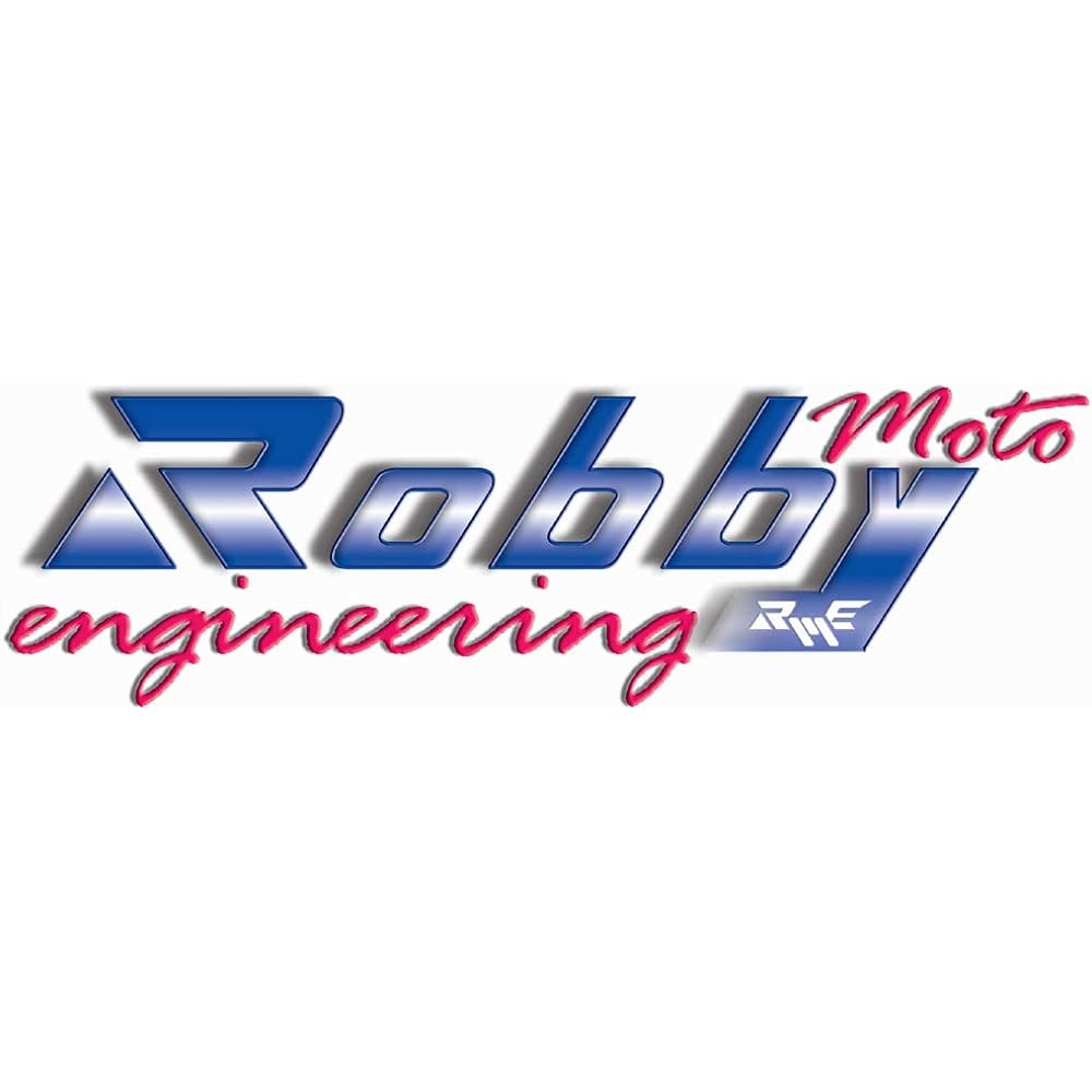 Robby Moto Engineering Aluminum Separate Handle Riser Model Clamp Diameter 41mm Handle Hanging Angle 8 Degrees Black