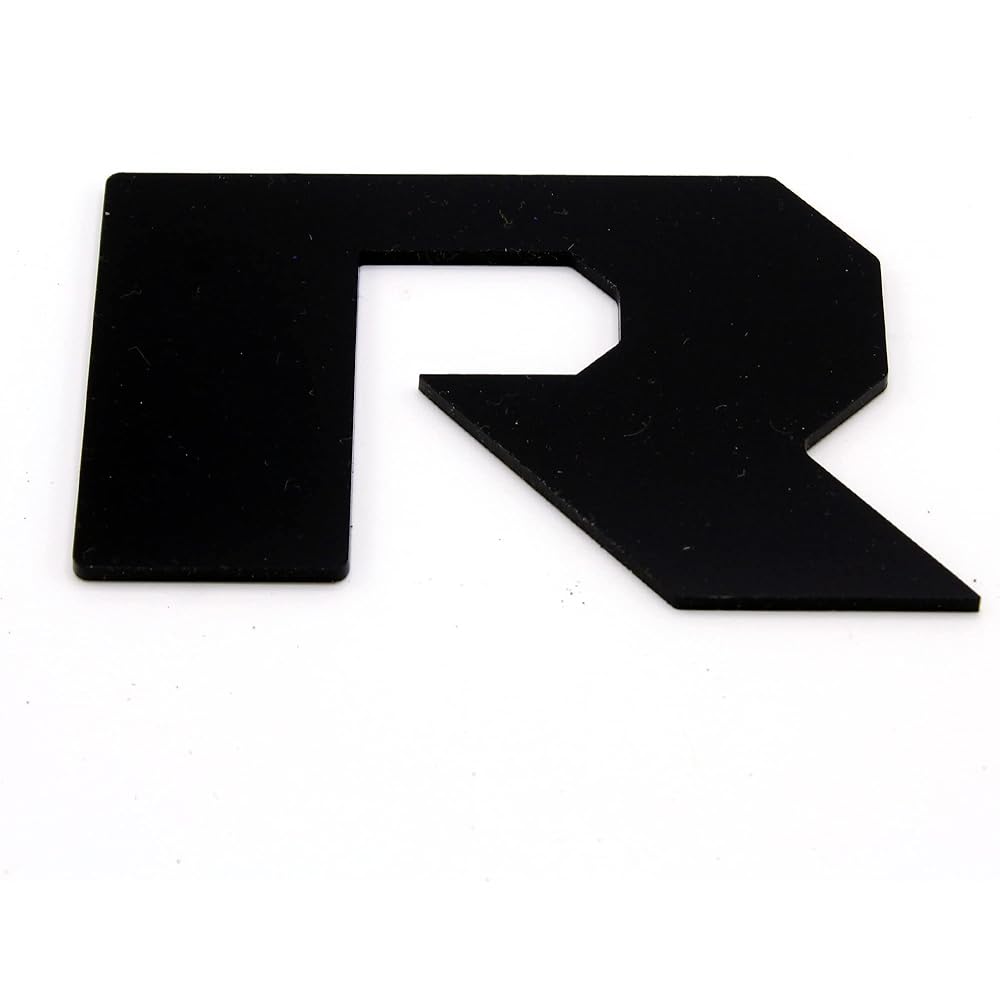 JEEP Gradiator Tail Gate Emblem Kit -Black (Mat)