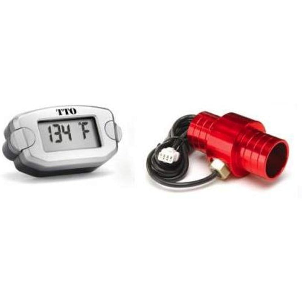 TRAIL TECH 743-EH2 TTO Water thermometer 22mm Horse Orange