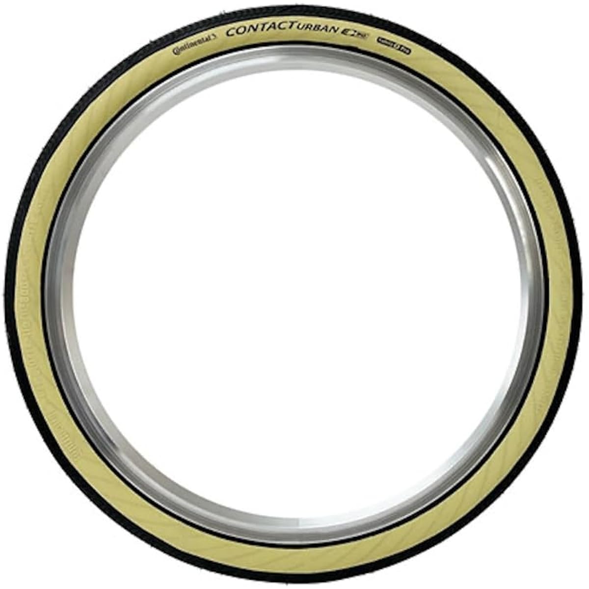 Continental Continental CONTACT URBAN Black/Cream 16X1.35(35-349) BK/Cream FB Clincher 1 piece