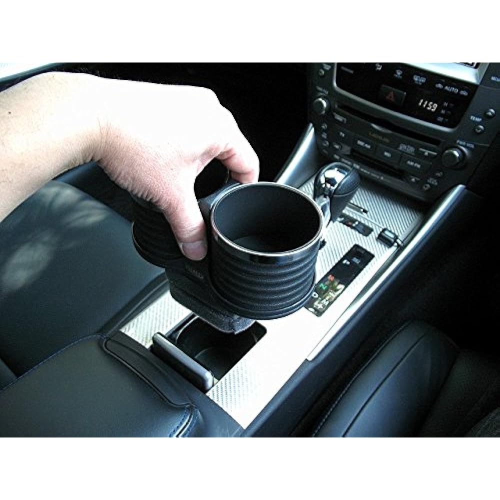 ALCABO Drink Holder Black Cup Lexus IS/IS-F GSE2#/USE20 Right/Left Handle AL-T102B