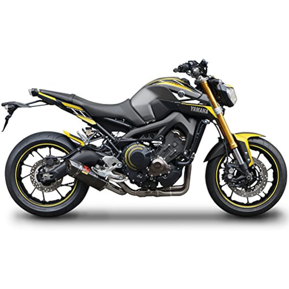 MDF Graphic Kit Rear Fender Set Strobe Model Pumpkin Yellow MT-09(14-16) MMT09-D-PY-RF